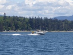 22 Angler heading through Bellingham Channel to Anacortes Sun May 7th 2017