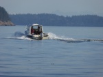 July 15 2018, Angler 16 heading north out of the Swinomish channel