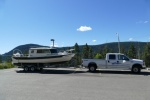 Half way point Williams Lake BC