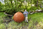 log raft mooring bouy