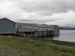 The old net shed, no longer in use.