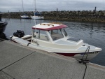 Topping off fuel at Edmonds fuel dock, wasted about 5.5 gallons going nowhere in 2-3 footers.