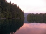 I went in to a little harbor on the south of Buchholz Channel for the night.