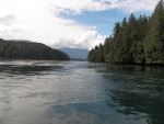 Quatsino Narrows.  Once through, I decided to stay until the next slack, which gave me some time to kill.  So I toured the inner Sound.