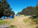 I tied up at the Yuquot dock. Turns out that the Mowachaht/Muchalaht First Nations were having an annual camp out.  I spoke with one of the elders who said that they bring all the kids to show them their ancestral home.  The boys really liked my electric bike.