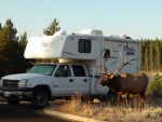 Very close to our truck camper