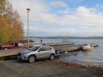 Launching at Magnusson Park. The 4-cyl CX5 is a good tow vehicle!