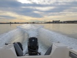 Leaving the Swinomish Channel on Thursday Morning