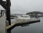 Not many other boats on H-dock