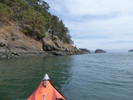 Kayaking around Eagle Harbor