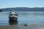 beached for lunch at clark island
