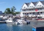 Enjoying the Sportsman's Inn & Marina, Killarney, ON