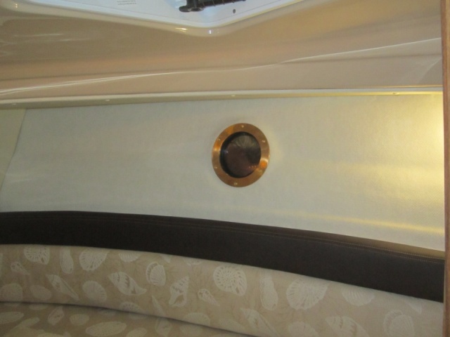 Porthole in cuddy