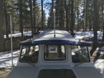Optional raised cabin roof.