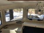 Port window also has 12 volt windshield wiper.