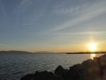 Sunset over Bellingham Bay Saturday