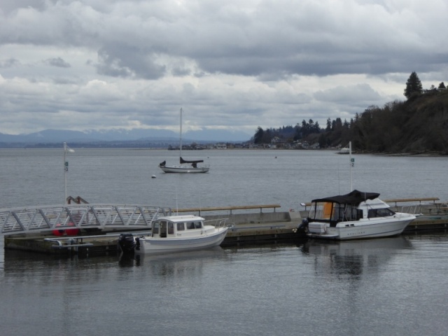 Looking South from the Langley pier