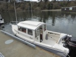 Outer visitor dock at Langley Marina