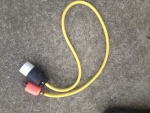 Homemade connector for Generator to Boat
