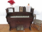 Reed organ in the museum