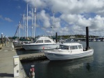 Tied up in Oak Harbor Marina for the day