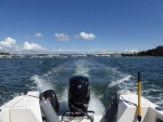 Oak Harbor Marina has wonderful visitor dock, but it's no fun to stay there because it's about a mile walk to get into town.