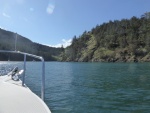 About 7 or 8 other boats in Eagle Harbor as I arrived Saturday afternoon