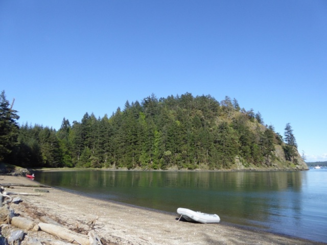 Beach at Eagle Harbor on Cypress Island