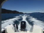 Cruising down Bellingham Channel