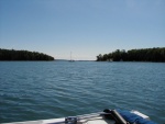 Harbor entrance, Harbor Island, Potagannissing Bay, North Channel