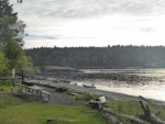 Campsite view at Turn Island