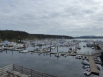 View of Friday Harbor from the Marina Office