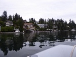 Waterfront homes on Friday Harbor
