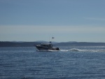 'AU KAI leaving Friday Harbor