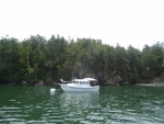 At a State buoy at Jones Island