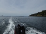 Dinghy cruise around the island