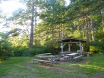 Picnic facilities at Shallow Bay