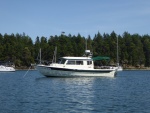 Another C-dory in Shallow Bay...the owners were not around but they stopped by my boat later to introduce themselves - I think names were Dave and Kathy, but I'm probably wrong - they were at Friday Harbor too.