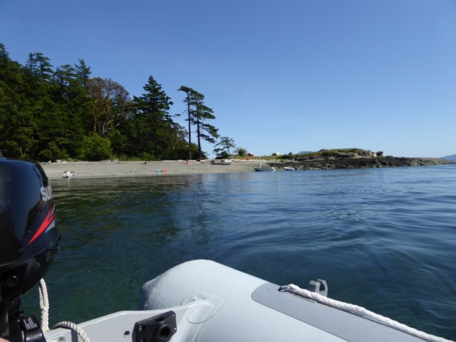 Beach at Patos Island