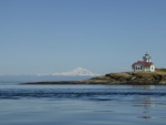 Patos Lighthouse and Mount Baker