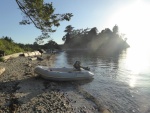 Beach on Little Sucia