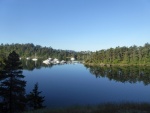 Mud Bay and Fossil Bay Dock 1 on Sunday Morning. Surprisingly there was space at both Dock 1 and Dock 2 for up to about 25 footers on Saturday night around 8 PM on Memorial Day Weekend!