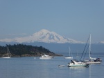 A Sunday check on Echo Bay and Mount Baker