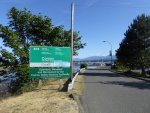 Comox marina entrance