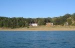 Shoreline homes on the way to Pentwater, MI