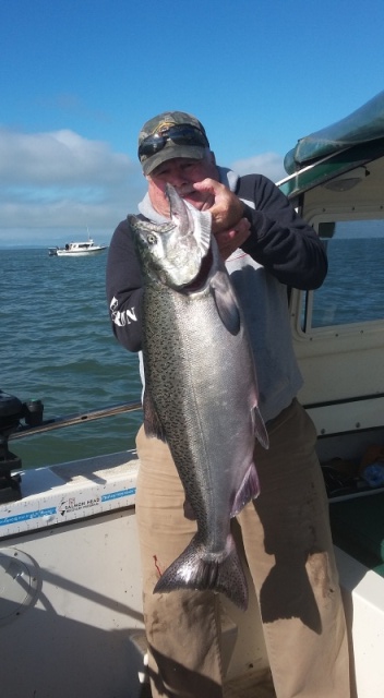 Sandheads spring salmon