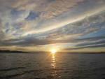 Sunrise over Boundary Pass / Georgia Strait