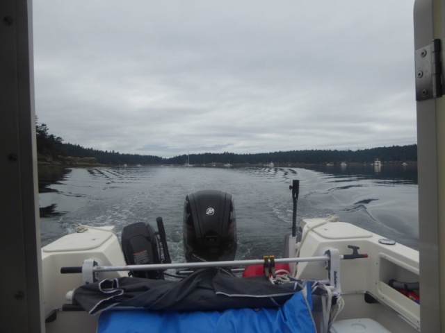 Leaving Echo Bay Saturday morning