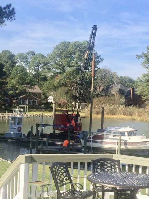 Boat lift for the new OSPREY