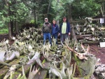 Lee & Jan off the Tully-B, and myself at the Wolf/Moose study camp. Isle Royal NP